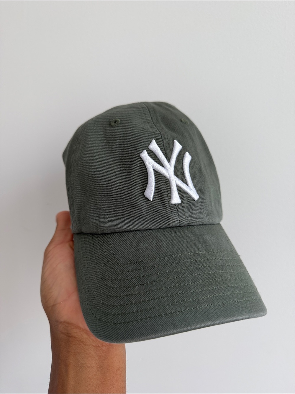 47 Brand Olive Yankees Baseball Hat